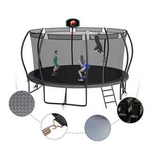 높은 어린이 탄력 침대 보호 그물 점프 침대 물 트램폴린 품질 트램폴린 야외 가정용 성인 - Product Image 1