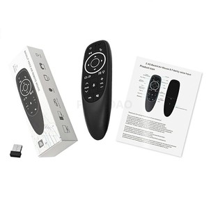 Phổ G10S Pro đèn nền BT 2.4G mini bằng giọng nói thông minh điều khiển từ xa Airmouse điều khiển Fly Air chuột cho Google Android TV Box - Product Image 4