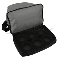 Sac de sport à double compartiment pour équipement de pétanque avec insert en mousse