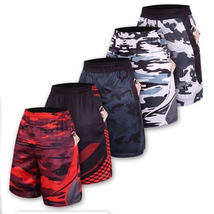 2023 Hot Sale Custom Quick Dry Digital Printing Embroidery Mesh <b>Mens</b> Basketball Shorts - Product Image 1