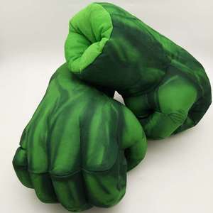 Guantes de boxeo de superhéroe de felpa para niños y adultos, juguetes de Cosplay de superhéroes de los superhéroes Smash Fists, M3326 - Product Image 5