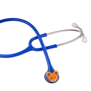 Кардиологический стетоскоп с мультяшными животными, стетоскоп с одной головой, Детский сфигмоманометр со стетоскопом, хорошая цена - Product Image 2