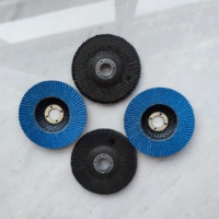 Disque à lamelles haute efficacité pour le meulage de l'acier au carbone, outil professionnel de travail des métaux, ISO MPA CE 115 mm, fourniture directe d'usine