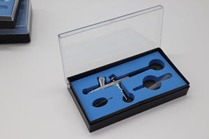 Ensemble aérographe à double action AB-136 pour le maquillage, la <span class=keywords><strong>peinture</strong></span> à ongles, le tatouage, la décoration de gâteaux, etc. - Product Image 6