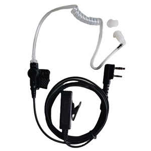 Auricular de Agente Secreto con Micrófono PTT de Tubo Acústico y Cancelación de Ruido Ambiental, Molde Privado para Kenwood - Product Image 1