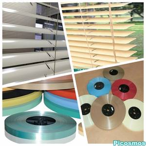 Composants de stores Bobines d'aluminium pour stores en aluminium 0.16mm 0.18mm Accessoires pour stores vénitiens Lamelle en aluminium <span class=keywords><strong>25mm</strong></span> - Product Image 2