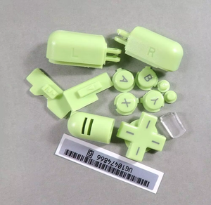 Remplacement des boutons pour console Nintendo <span class=keywords><strong>DS</strong></span> Lite NDSL : boutons A, B, X, Y, L, R, D-Pad, bouton croisé, ensemble complet de boutons - Product Image 2