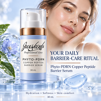 Soin personnel de la peau en gros, sérum visage hydratant et éclaircissant sans cruauté animale, 30 ml en emballage pompe pour les détaillants de produits de beauté