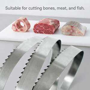 Dehuai Customized Size Food <b>Bone</b> <b>Saw</b> Blade Supplier Factory Direct Sale Logo Customized Meat Band <b>Saw</b> Blade - Product Image 1