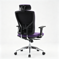 Chaise de bureau ergonomique en maille avec siège pivotant, matériaux en mousse et tissu pour usage domestique ou professionnel - Fournisseur OEM en gros