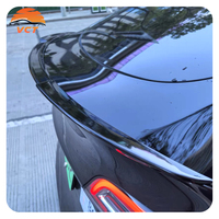 Aileron arrière de haute qualité pour Tesla Model 3 Performance, accessoires de voiture, mise à niveau, motif ABS, noir brillant, kit carrosserie 2021-2023