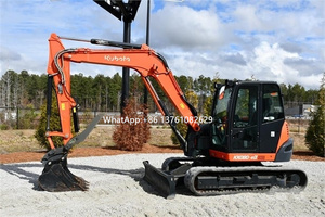 Mini-excavatrices d'occasion Kubota KX080-4 d'origine japonaise, 6,6 tonnes, sur chenilles, de bonne qualité, en vente à prix réduit - Product Image 2