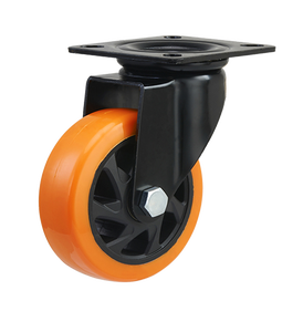 गुंगडोंग निर्माता ने मध्यम-भारी शुल्क 3 4 5 6 इंच का नारंगी पु स्विचवेल कैस्टर व्हील मुख्य रूप से परिवहन पर फिट - Product Image 1