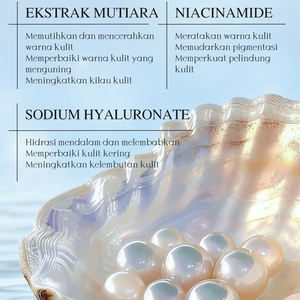 Mascarilla Facial Blanqueadora KORMESIC con Certificación Bpom, 25 ml, Iluminadora, Hidratante y Reparadora, Mascarilla Facial Blanqueadora de Perla Blanca - Product Image 4