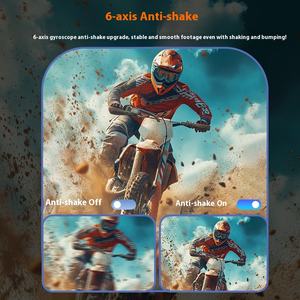 Nouveau modèle étanche 20m Vlog enregistreur extérieur Anti-tremblement cyclisme 4K HD Vision nocturne grand Angle pouce sport - Product Image 5