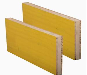 Tablero de Contrachapado Industrial Ecológico de <span class=keywords><strong>Pino</strong></span> de 3 Capas para Encofrado, Panel de Encofrado Amarillo Triple E1 - Product Image 3