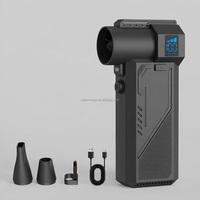 Souffleur d'air électrique sans fil 130000 tr/min, dépoussiéreur à air comprimé rechargeable 6000 mAh pour le nettoyage de l'ordinateur, de la voiture et de la maison