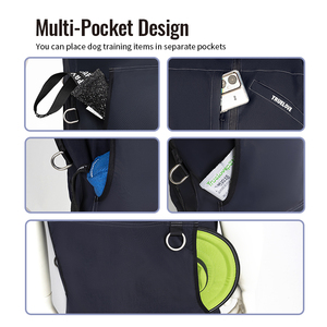 Truelove للبيع بالجملة جاكيت مدرب حيوان أليف متين وعصري مقاوم للماء للتنفس متعدد الجيوب عاكس آمن - Product Image 4