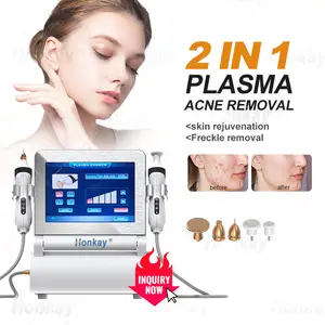 2022 New Innovation 2 in 1 cold beauty plasma pen for skin tightening wrinkle removal acne removal cold plasma technology