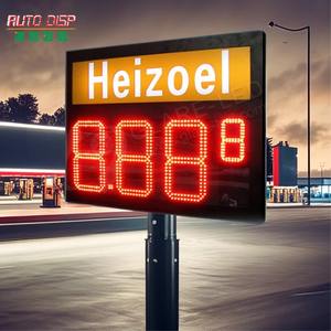 Pantalla LED Digital para Exteriores para Letreros de Precios de Gasolineras - Product Image 5