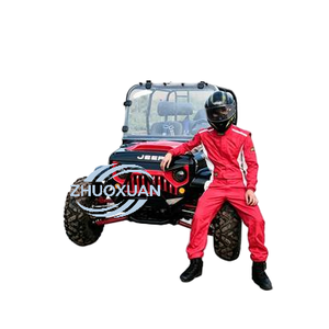 Quad hybride tout-terrain, mini jeep 4x4 tout-terrain adoptant une structure en acier haute résistance - Product Image 5