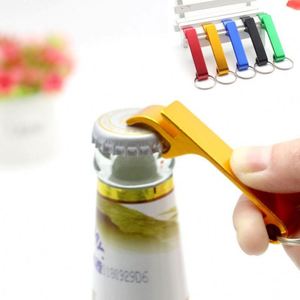 <b>Custom</b> Laser Logo Colorful Metal <b>Keychain</b> Multifunctional Portable Aluminum Alloy Beer Bottle Opener - Product Image 3