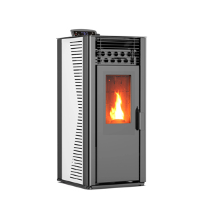 Poêle à granulés de bois KM1007A 91% haute efficacité, conception écologique, 9,6 kW, sans fumée, WIFI - Product Image 1