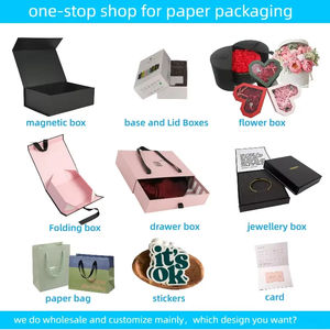 Cajas de Papel con Inserto para Set de Regalo de Cosméticos, Diseño de Logotipo para Perfume, Aceite Esencial y Cuidado de la Piel, Empaque Personalizado con Logotipo, 500 Unidades - Product Image 6