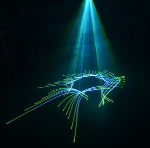 Professional 10W Beam Laser Light 2.95kg Heavy Duty Body IP33 Rated DMX512 <strong>Control</strong> RGB for <strong>DJ</strong> Disco Wedding Event Rental - Product Image 6