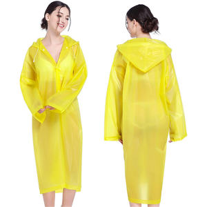 Viagem portátil adulto personalizado impressão <span class=keywords><strong>Poncho</strong></span> Lightweight Custom Logo Tpe Raincoat - Product Image 6