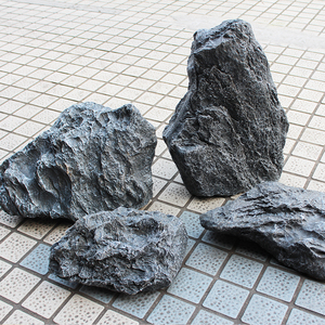 Finta pietra di roccia per giardino nuova pietra artificiale paesaggistica moderna decorativa - Product Image 1