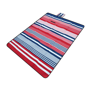 Manta roja para <span class=keywords><strong>picnic</strong></span> impermeable de lana suave, portátil, plegable con asa para acampar al aire libre, playa, <span class=keywords><strong>Parque</strong></span> y reuniones familiares - Product Image 1
