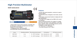 Ma trận mdm8255 Máy tính để bàn kỹ thuật số vạn năng Độ chính xác cao phổ dụng cụ đo hỗ trợ scpi - Product Image 5
