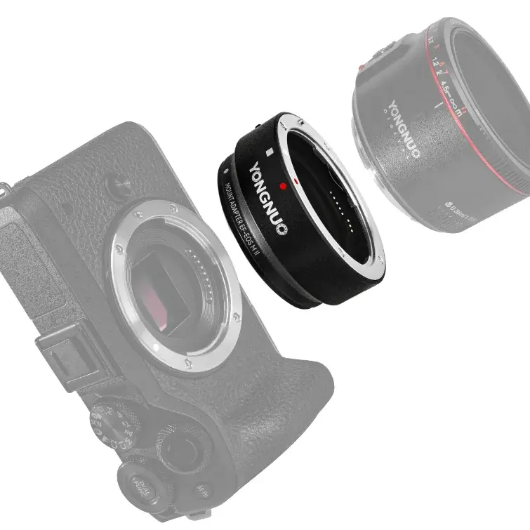 Yongnuo วงแหวนอะแดปเตอร์โฟกัสอัตโนมัติ EF-EOSM II สำหรับ Sony ef/ EF-S เมาท์เลนส์กล้อง EOS-M Canon