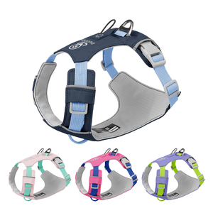 Harnais de poitrine pour chiot, doux, confortable, réglable, respirant, léger, imperméable, séchage rapide, réfléchissant, anti-traction - Product Image 4