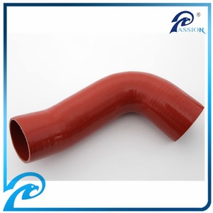 Manguera de Goma de <span class=keywords><strong>Silicona</strong></span> Preformada Personalizada, Tubo Reforzado -40~+125 para Sistemas de Fluidos Automotrices e Industriales - Product Image 6