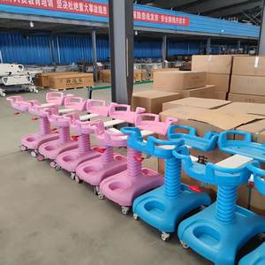 ABS Säuglings- und Neugeborenen-Babywagen Kinder-Mobilwagen Kinderwagen PRAM Transferwagen mit Rädern für Krankenhäuser - Product Image 2