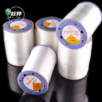 SC fabricants en gros cordon de perles extensible cristal Tec grand rouleau chaîne élastique 0.5mm 1mm ligne de cristal pour la fabrication de bijoux