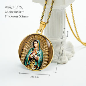 Giveluck Onze Dame Van Guadalupe Religieuze Sieraden Mode Hangers & Bedels - Product Image 6