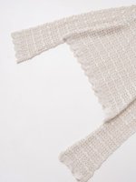 Pull à tricoter à manches longues Vintage Chic pour femmes nouvelle mode Style Mature léger pour l'automne vêtements d'extérieur décontractés