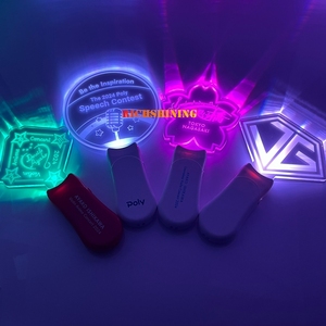 RICHSHINING Bâton lumineux LED à télécommande personnalisé Bâton clignotant de concert Accessoire-Bâton lumineux acrylique promotionnel - Product Image 2
