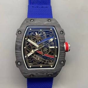 High-end ultra-thin 7.8mm carbon fiber barrel-shaped <b>automatic</b> mechanical watch men, fast shipping, suitable for business and - Product Image 2