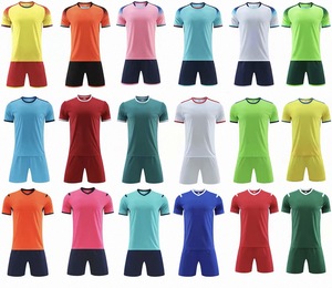 T-shirt en coton, confortable, rafraîchissant, élégant, couleur unie, à manches courtes, pour le sport et le football, t-shirt personnalisé pour adulte - Product Image 1