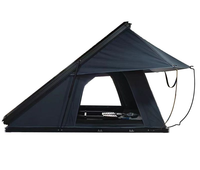 Tente de toit Enjoin Oxford Hard Shell en aluminium camouflage, 2-4 personnes, 4 saisons, imperméable, coupe-vent, ouverture rapide, échelle pour SUV 4x4