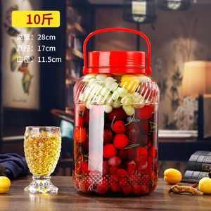 برطمان زجاجي كبير للبيع بالجملة ، زجاج شفاف - Product Image 6