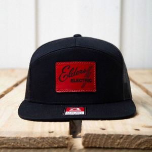 หมวกเบสบอลตาข่ายปักโลโก้ตามสั่ง ปีกโค้งเล็กน้อย LS0819 หมวกทรง Trucker 6 แผง หมวก Snapback สำหรับกิจกรรมกลางแจ้ง ปั่นจักรยาน - Product Image 2