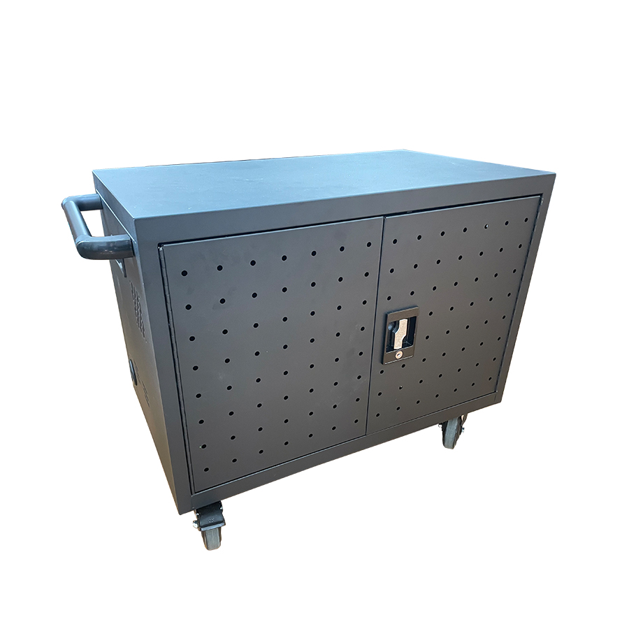 Тележка для зарядки ноутбука с 16 катушками, тележка для зарядки с европейскими розетками США с 5 роликами