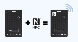 Tùy chỉnh đồng bằng bóng đen chip NFC thẻ thông minh màu đen PVC NFC/RFID kinh doanh kỹ thuật số thẻ không dây Tracker định vị - Product Image 2