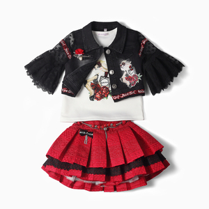 Conjunto de Ropa de Boutique para Niñas Pequeñas, Diseño Nuevo 2021, Conjunto de Vestidos Encantadores para Niñas - Product Image 1