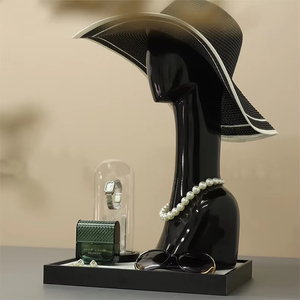 Présentoir de bijoux pour chambre de mannequin, présentoir de colliers de perles, ensemble d'ornements de présentation - Product Image 1